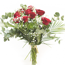 Novena de rosas rojas