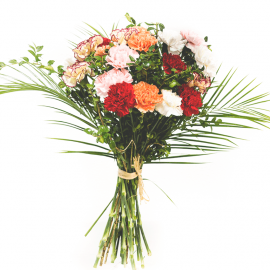 Ramo de claveles variados