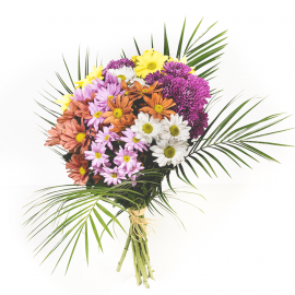 Ramo de margaritas variadas