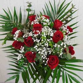 Bouquet de rosas rojas